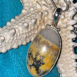 SALE 🐝 Bumblebee Jasper Handcrafted Natural Gemstone pendant